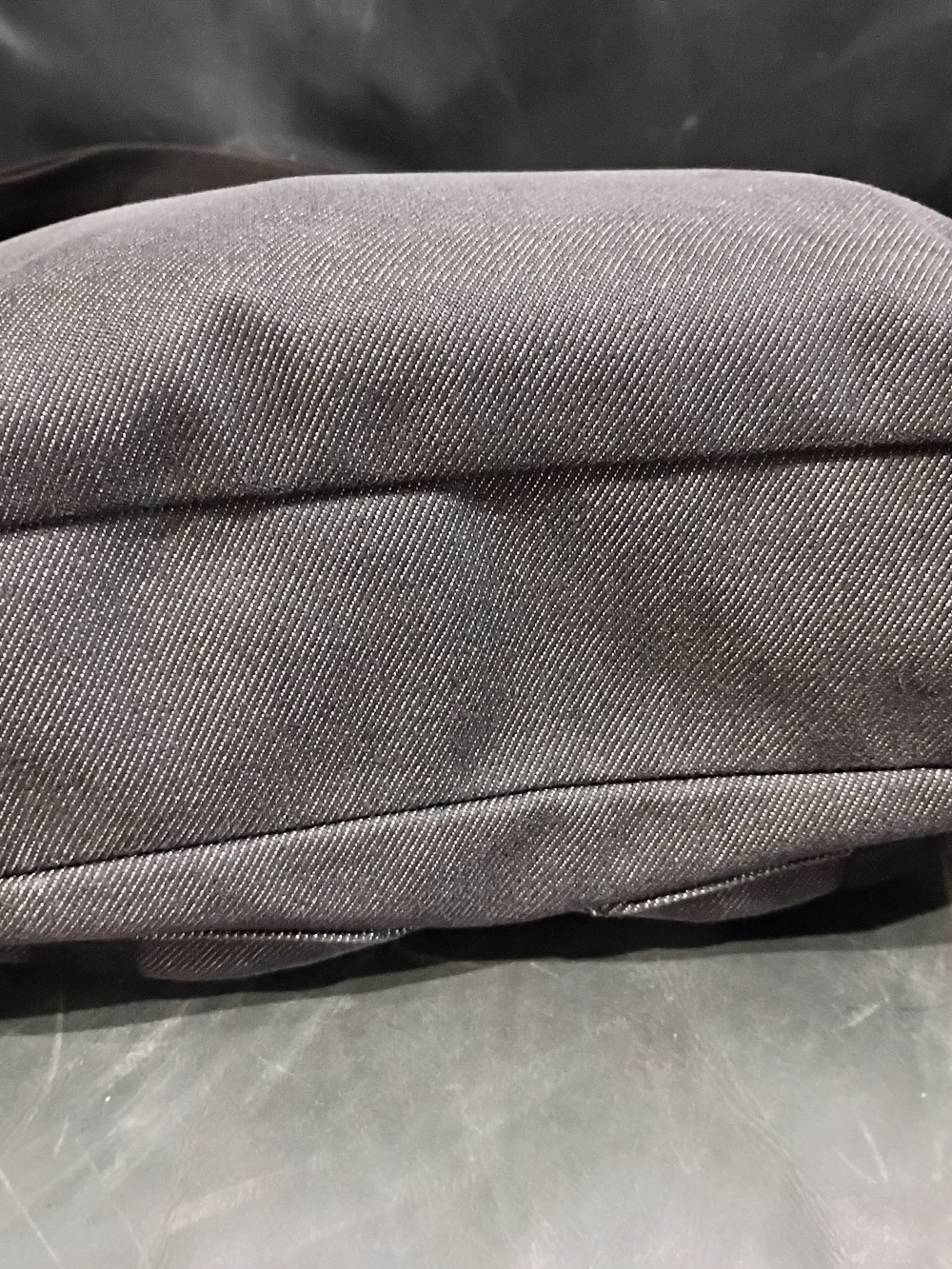 Gucci Black Canvas Hobo Shoulder Bag with Silver Hardware - Picture 12 of 13